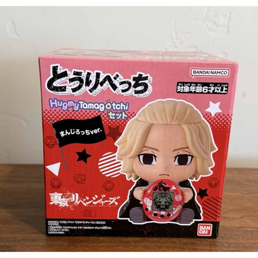Tamagotchi Nano x Tokyo Revengers - Manjiro, HugmyTamagotchi Vinyl Figure. A4
